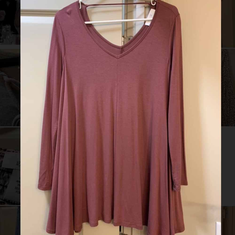 Mauve tunic